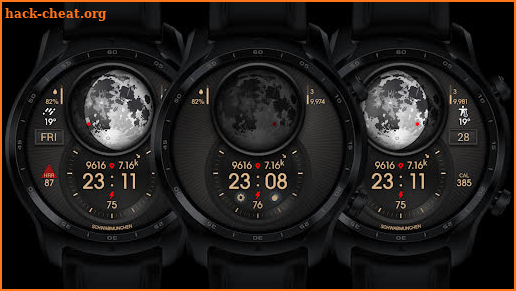 MOONTRACKER Watch Face screenshot