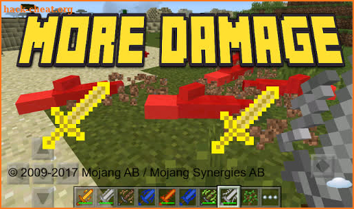 MORE SWORDS MOD MCPE screenshot