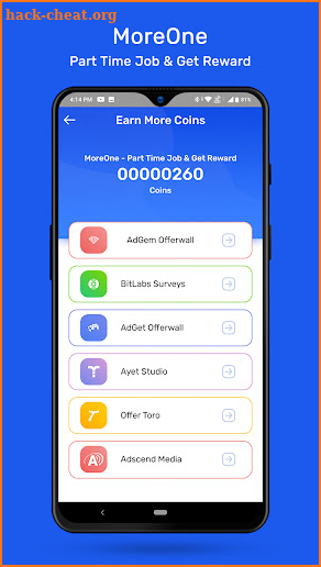 MoreOne -PartTime Job & Reward screenshot