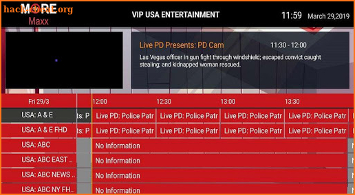MoreTv Maxx Pro screenshot