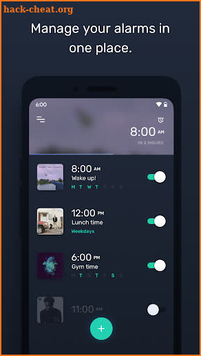 Mornify - Wake up to your music screenshot