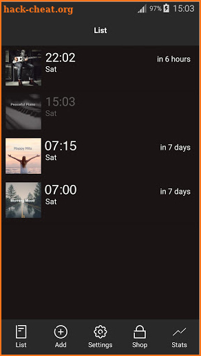 Mornings - Alarm for Spotify screenshot