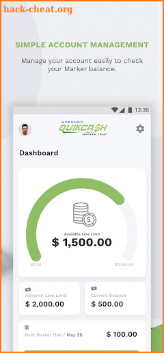 Morongo QuikCash screenshot