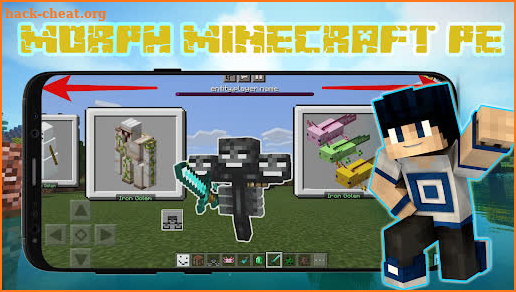 Morph Mod for Minecraft Skin screenshot