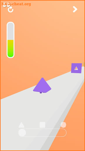 Morph On Spline: Jelly games. Geometry world screenshot