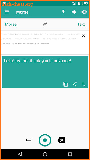 Morse code - learn & translate screenshot