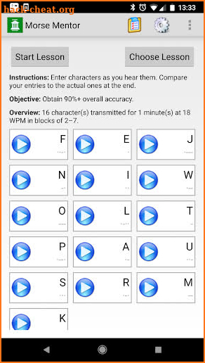 Morse Mentor Pro Licence screenshot