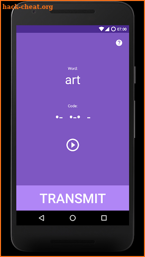 Morse Trainer screenshot