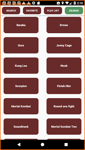 Mortal Kombat Soundboard screenshot