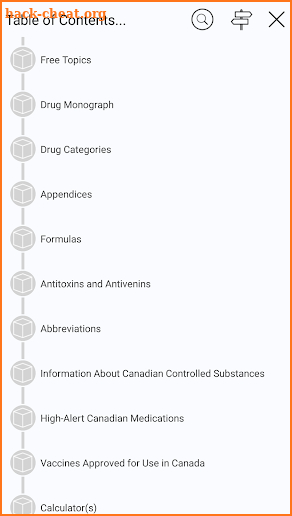 Mosby's 2019 Nursing Drug Reference (Generic, IV) screenshot