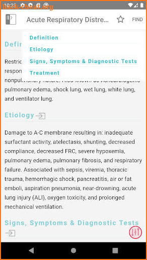 Mosby's PDQ for Respiratory Care screenshot