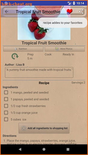 Most Popular Drinks Recipes screenshot