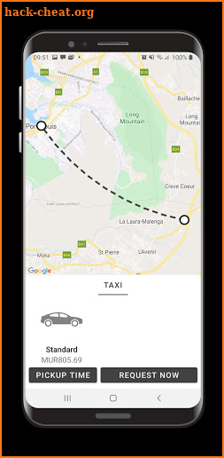 Motaxi Mauritius screenshot