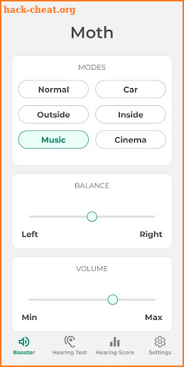 Moth - sound & volume booster screenshot