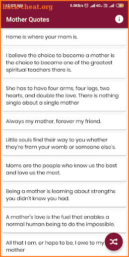 Mother Quotes and Sayings screenshot