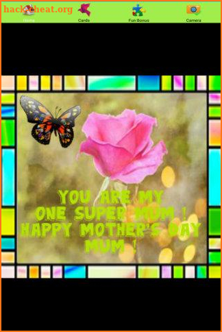 Mother's Day eCard screenshot