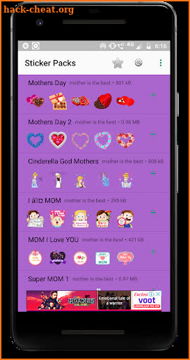 Mothers Day Stickers - WAStickers screenshot