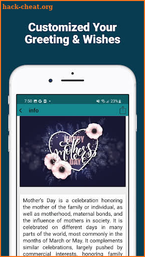 Mothers Day Wishes & Greeting screenshot