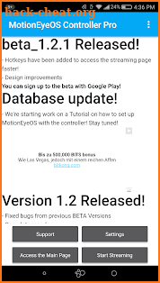 MotionEyeOS Controller Pro screenshot