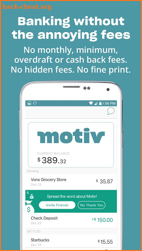 Motiv Money screenshot