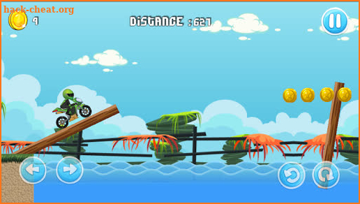 Moto Bike Extreme Race Game 2D screenshot