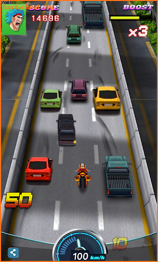 Moto racing -  Traffic race 3D screenshot