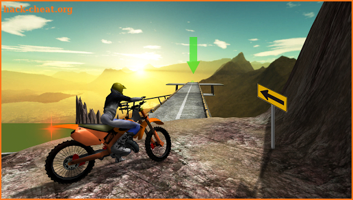 Moto Rider Hill Stunts screenshot