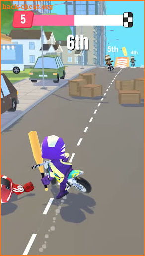 Moto Rush Racing screenshot