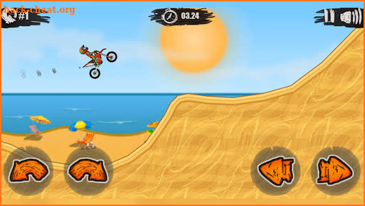 Moto-X3M: Motorcycle Stunt Rider screenshot