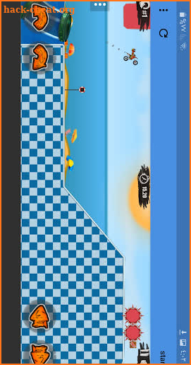 Moto X3M Pool Party - Motorcycle game screenshot