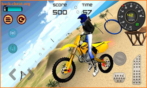 Motocross Beach Jumping - Bike Stund Racing screenshot