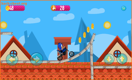 Motocross Sonic Race screenshot