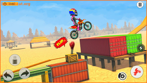 Motocross Trail Bike Racing - Bike Stunt Games screenshot