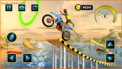 Motorbike Stunts Water Sports screenshot