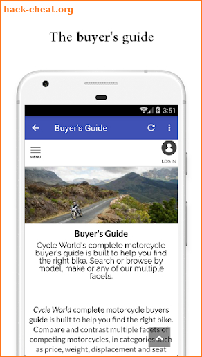 Motorcycle buyer_s guide screenshot