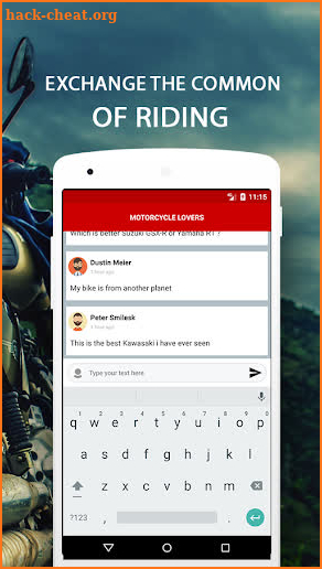 Motorcycle Lovers screenshot