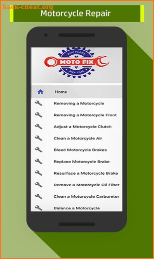 Motorcycle Repair - troubleshooting screenshot