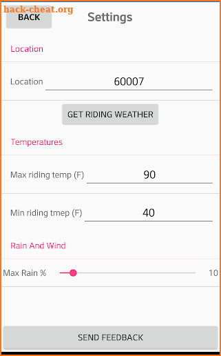 Motorcycle Riding Weather screenshot