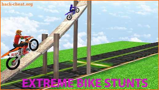 Motorcycle Stunts Game:Sky Runner Bike Stunts screenshot