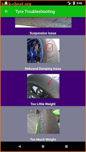 Motorcycle Suspension and Tyre Pocket Book screenshot