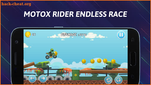 MotoX Rider Endless Race screenshot