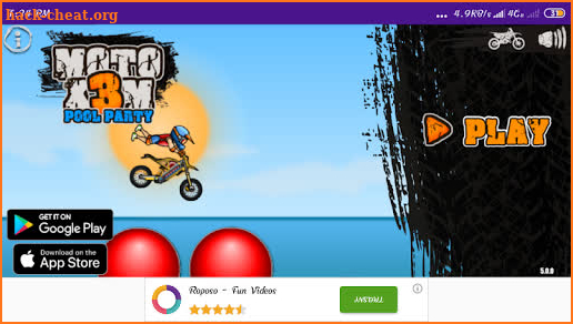 MotoX3M 5 Pool Party3 screenshot