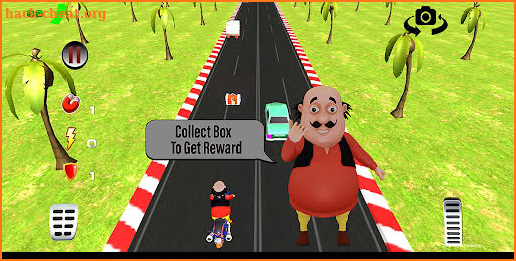 Motu Patlu Bike Racing Game screenshot