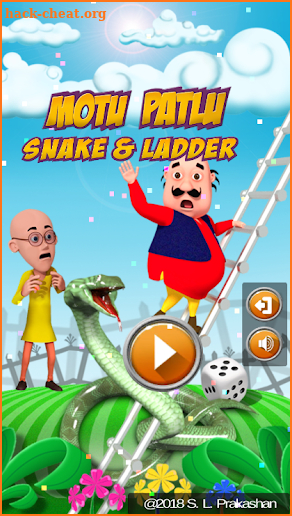 Motu Patlu Snakes & Ladder Game screenshot