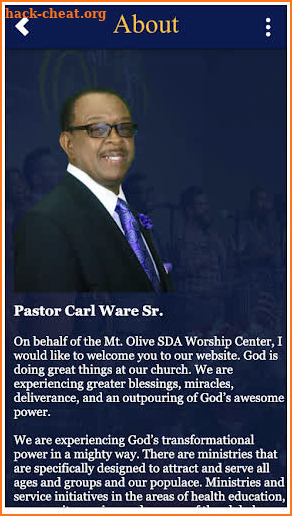 Mount Olive SDA screenshot