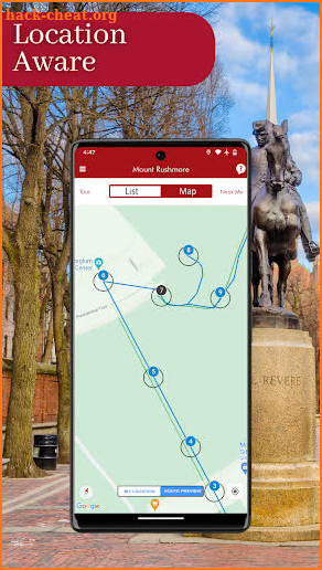 Mount Rushmore GPS Tour Guide screenshot