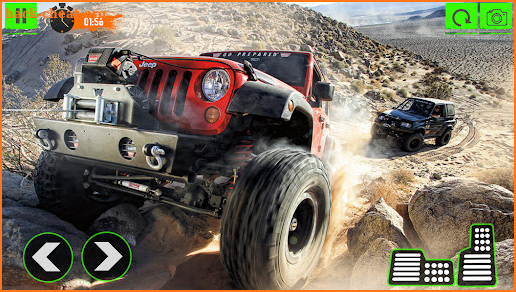 Mountain 4x4 Jeep Driver Sim screenshot