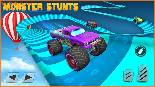 Mountain Gear Race 3D Monster Truck Stunts screenshot