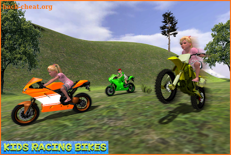 Mountain Kids MotorBike Riding screenshot