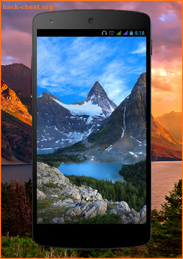 Mountain Lake Live Wallpaper screenshot